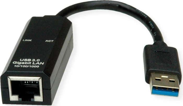 Value Gigabit LAN-Adapter, RJ-45, USB-A 3.0 [Stecker]
