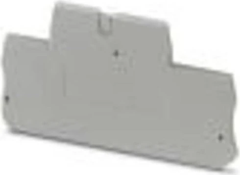 Phoenix Contact Abschlussdeckel D-PTTB 4-TG | Abschlussplatte | 104x39,7x2,2 mm | UL94 V0 | grau