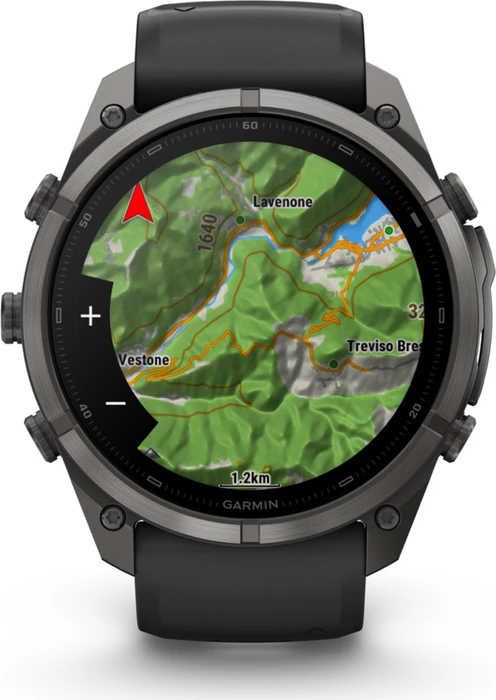 Garmin Fenix 9 Pro inReach 51mm carbon grey dlc titanium/black-pebble grey