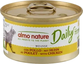 almo nature Daily Cats, Mousse mit Huhn, 2.04kg (24x 85g)