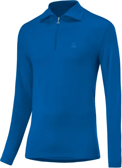 Löffler Midlayer Turtle Transtex Poloshirt langarm marin (Herren)