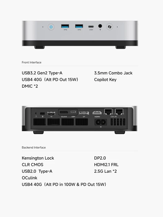 Minisforum AI X1 Pro, Ryzen AI 9 HX 470