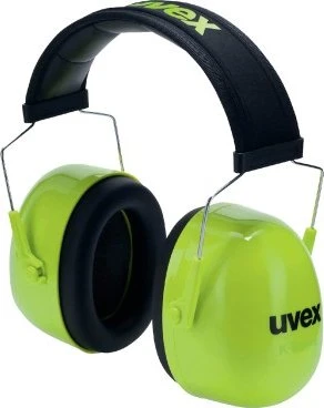 UVEX K4 Gehörschutz schwarz/lime (2600004)