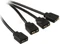 Akasa Addressable RGB LED Splitter Kabel, 3-fach, 50cm, schwarz Vorschaubild