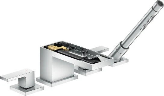 Hansgrohe Axor MyEdition 4-Loch Wannenkombination ohne Platte chrom