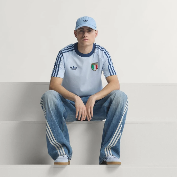 adidas Italien Originals 2026 Shirt kurzarm aeroblue (Herren)