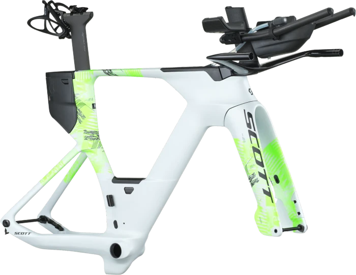 Scott Plasma RC LTD HMX Triathlon/Zeitfahren Rahmenset cumulus white