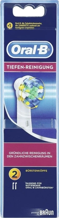 Oral-B Tiefenreinigung Ersatzbürste, 2 Stück