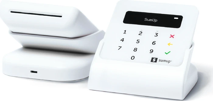 SumUp Air Bezahlterminal 2. Gen weiß, Bluetooth 4.2, inkl. Ladeschale