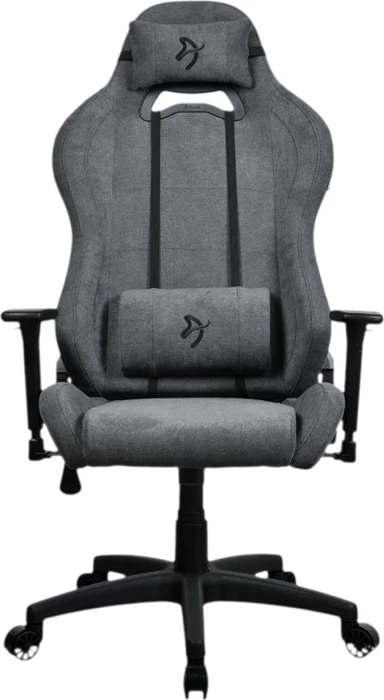 Arozzi Torretta Soft Fabric V2 2023 Edition Gamingstuhl, ash
