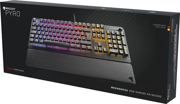 Roccat Pyro, LEDs RGB, schwarz, TTC RED, USB, DE