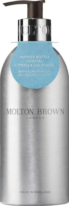 Molton Brown Coastal Cypress & Sea Fennel Bath & Shower Gel, 400ml