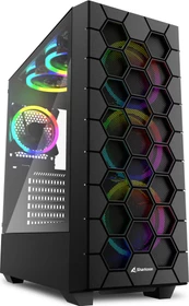 Sharkoon RGB Hex, Glasfenster