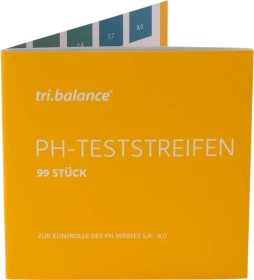 tri.balance pH-Teststreifen Schnelltest, 99 Stück