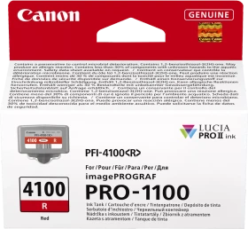 Canon Tinte PFI-4100R rot