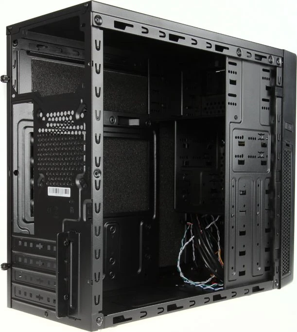 SilverStone Precision PS09 schwarz, schallgedämmt