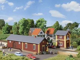 Auhagen Bahnhof Steinbach mit Wasserhaus