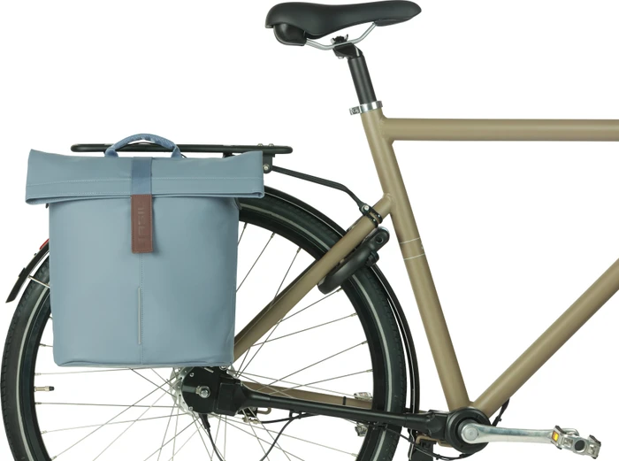 Basil City Shopper MIK Studs Gepäcktasche graphite blue