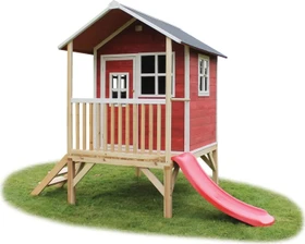 Exit Toys Exit Loft 300 Holz Spielhaus rot