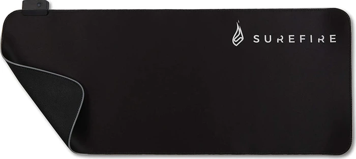 Verbatim SureFire Silent Flight RGB-680 Gaming Mousepad, schwarz