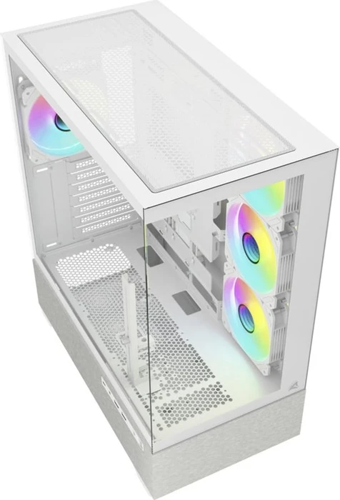 Sharkoon AK7 ARGB White, Glasfenster