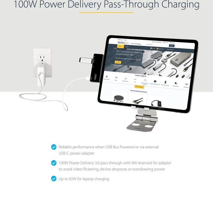 StarTech USB C Multiport-Adapter, USB-C 3.0 [Buchse]