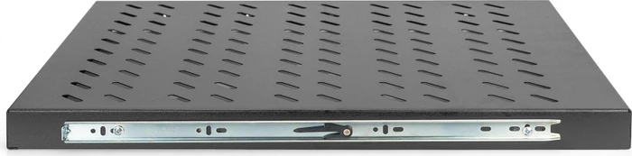 Digitus ausziehbarer Fachboden für Netzwerk- und Serverschränke, 19", schwarz, 800mm Einbautiefe, 1HE