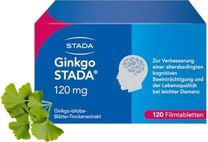 Stada Ginkgo Stada 120mg Filmtabletten, 120 Stück