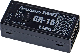 Graupner GR-16 HoTT 2.4GHz 8 Kanal Empfänger