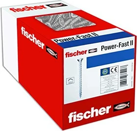 fischer PowerFast FPF II CTP BC T10 3x35 Spanplattenschraube, 3x35mm, 200 Stück