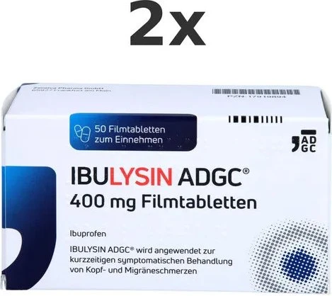 Zentiva Ibulysin ADGC 400mg Filmtabletten