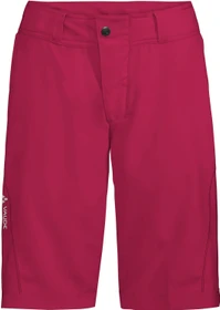 Vaude Ledro Shorts Fahrradhose kurz crimson red (Damen)