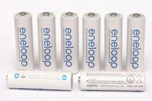 Panasonic eneloop (Gen 1) Mignon AA NiMH 2000mAh, 8er-Pack