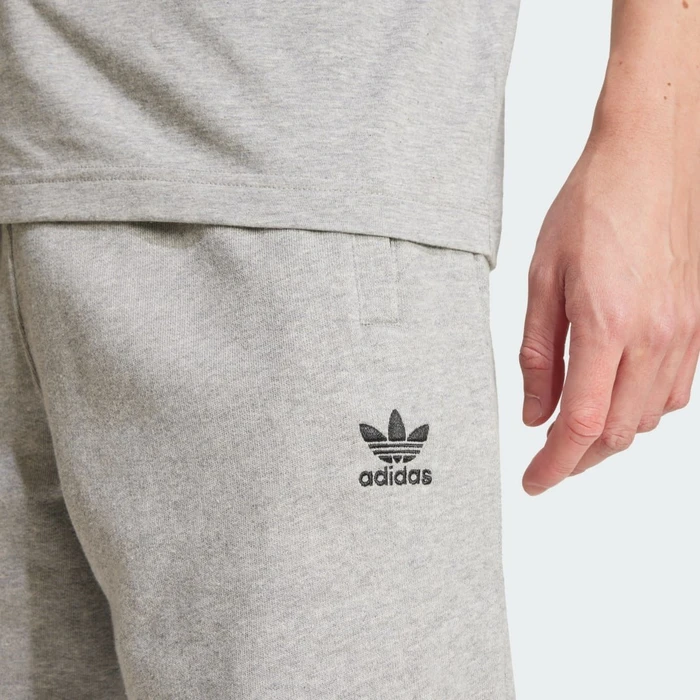 adidas Essentials Trefoil Shorts medium grey heather (Herren)