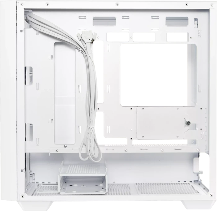 ASUS A21 White, weiß, Glasfenster