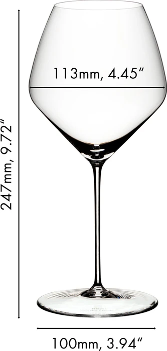 Riedel Veloce Pinot Noir/Nebbiologlas, 2 Stück