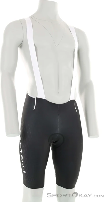 Castelli Free Aero Race S Kit Bibshort Fahrradhose kurz schwarz/weiß (Herren)