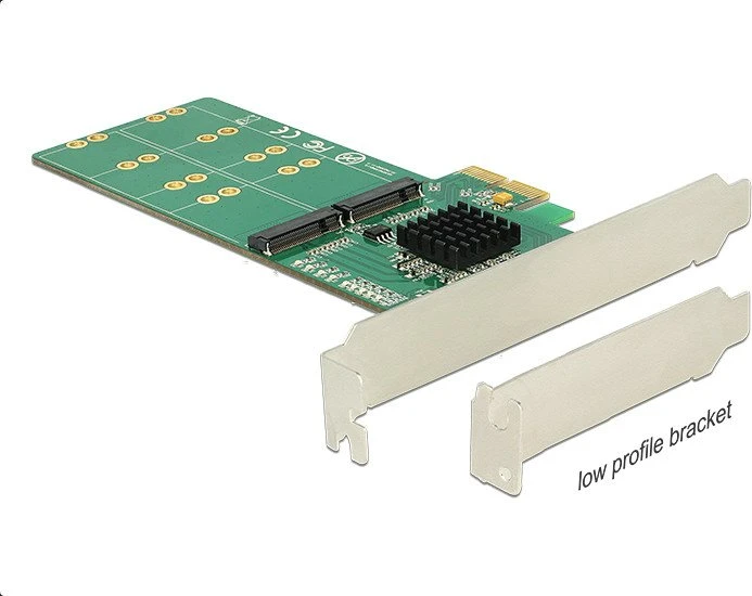 DeLOCK PCIe -> 4x M.2 SATA