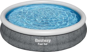 Bestway Fast Set Quick-Up Pool rund 366x76cm