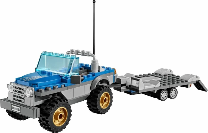 LEGO City Starke Fahrzeuge - Strandbuggy mit Allrad-Geländetransporter