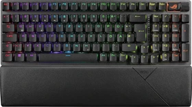 ASUS ROG Strix Scope II 96 Wireless, PBT, hot-swap, ROG NX SNOW, USB/Bluetooth, DE (90MP037A-BKDA01)