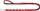 Hunter verstellbare Führleine Swiss 18/200, 2m, schwarz/rot (43155)