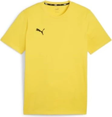 Puma teamGOAL Casuals Funktionsshirt kurzarm faster yellow/puma black (Herren)
