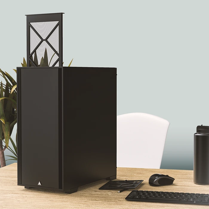 Montech Air 1000 Silent Black, schwarz, schallgedämmt
