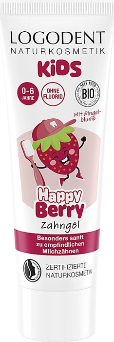 Logona Logodent Kids Happy Berry Zahngel, 75ml