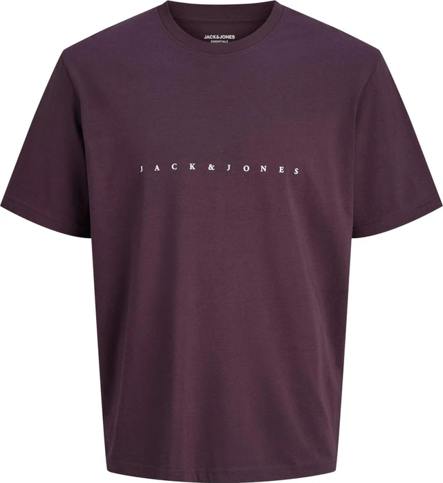 Jack & Jones Logo T-Shirt kurzarm plum perfect (Herren)