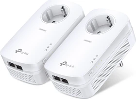 TP-Link Powerline AV2000 Passthrough Starter Kit, HomePlug AV2, 2x RJ-45, 2er-Pack