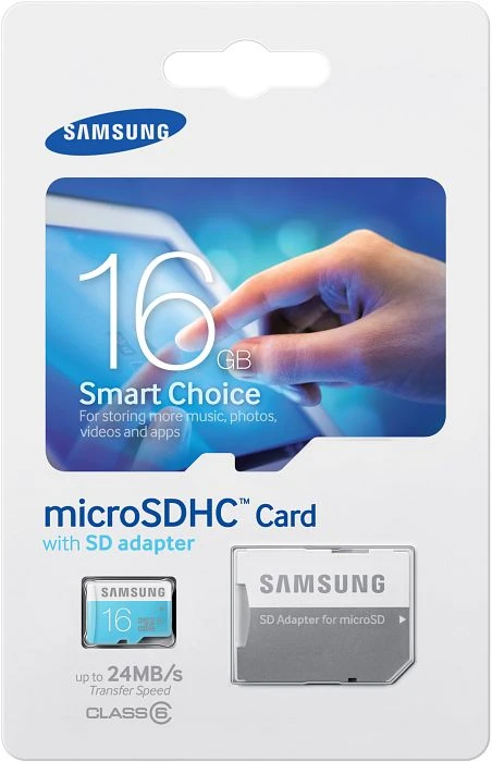 Samsung Standard R24 16GB Kit, Class 6