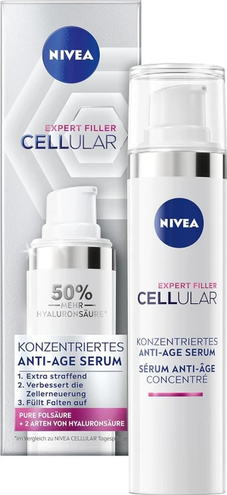 Nivea Hyaluron Cellular Filler Anti-Age Tag & Nacht Serum, 40ml