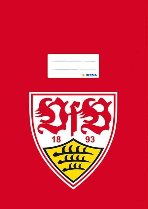 Herma Heftschoner Kunststoff, A4, VfB Stuttgart (19157)